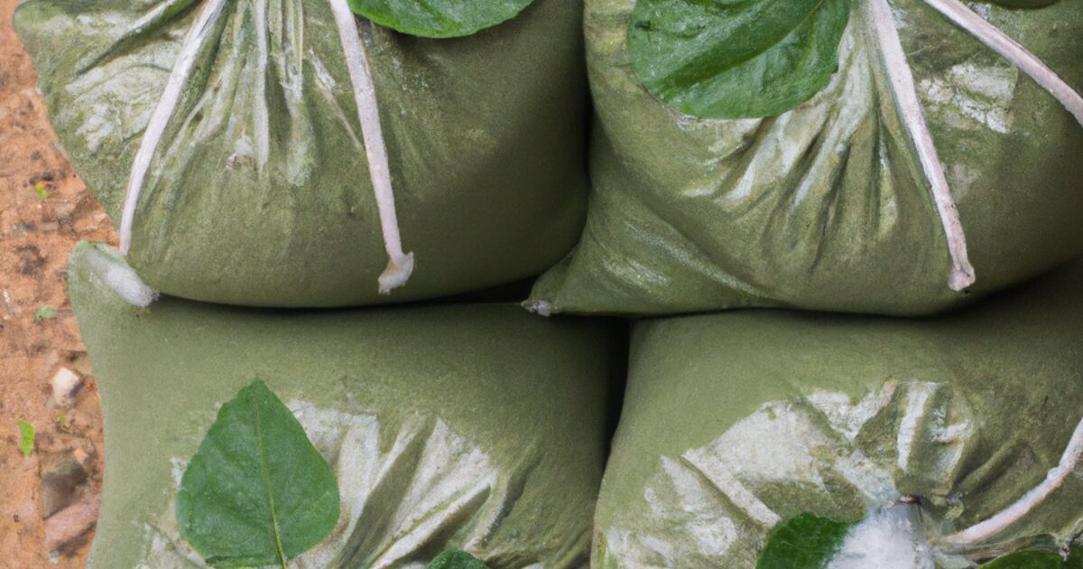 Specialty gold and yellow kratom powder displayed in artisanal presentation