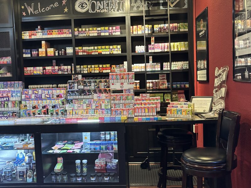 Vape devices and disposables at Speakeasy Vaporium