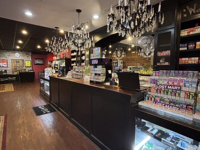 Premium e-liquid selection at Speakeasy Vaporium